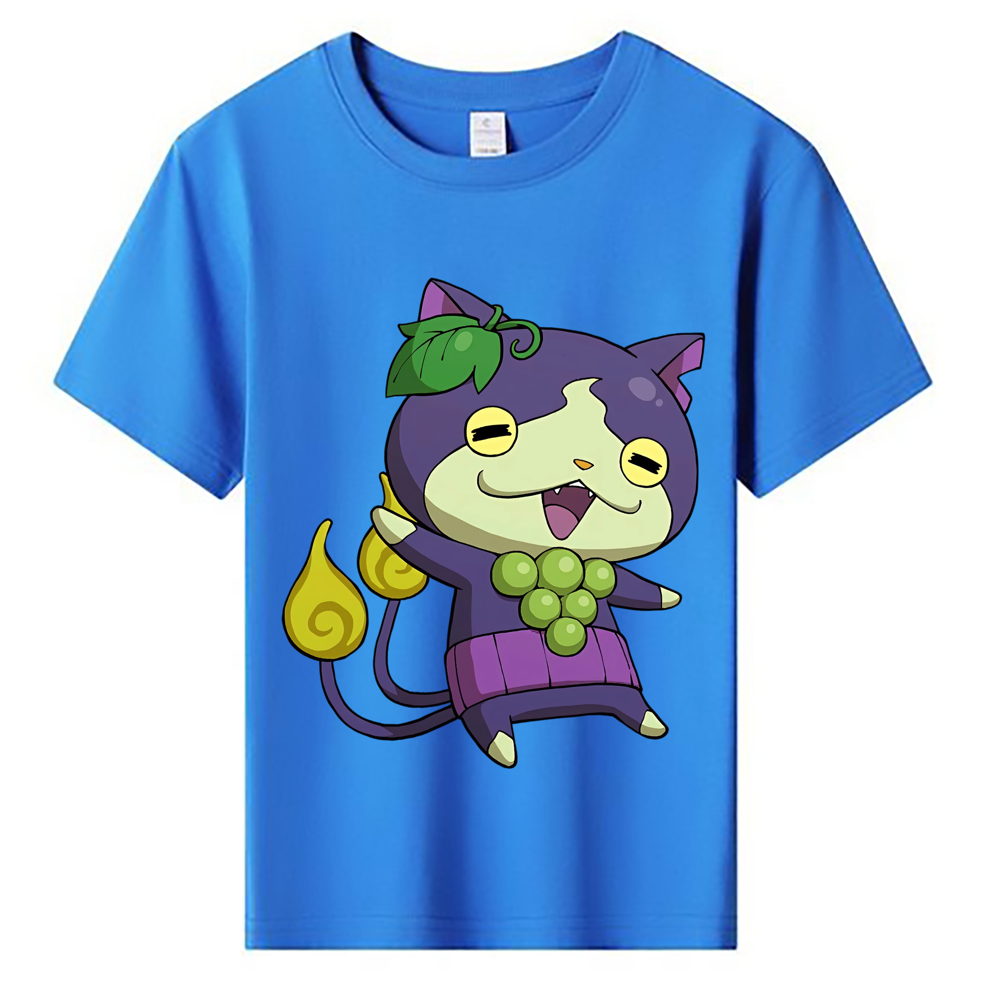 （画像用） 妖怪ウォッチ Yo-kai Watch 綿100％キッズTシャツ（フロントプリント）